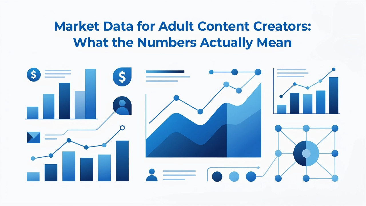 Professional header image for industry analysis: Market Data for Adult Content Creators: What the Numbers ...